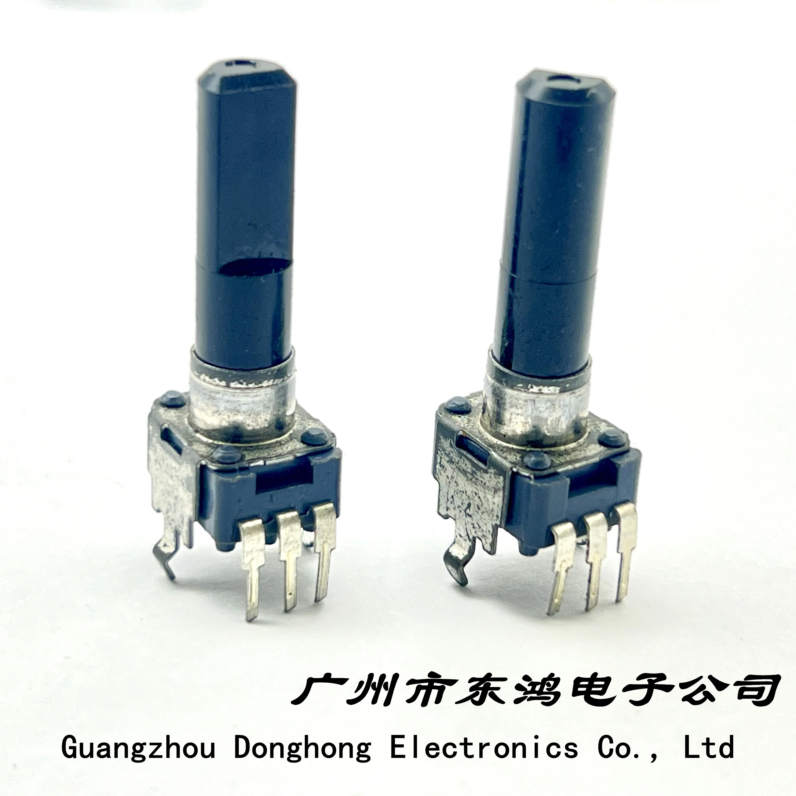 donghong 5 pcs oxidized Japanese 09 potentiometer C50K shaft length 23, mm