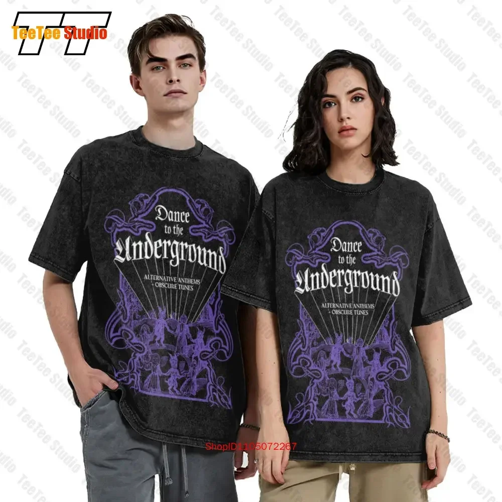 Underground Vintage Oversized T-Shirt Occult With Dancing Demons Dark Queer Magic Punk Halloween 1KIP
