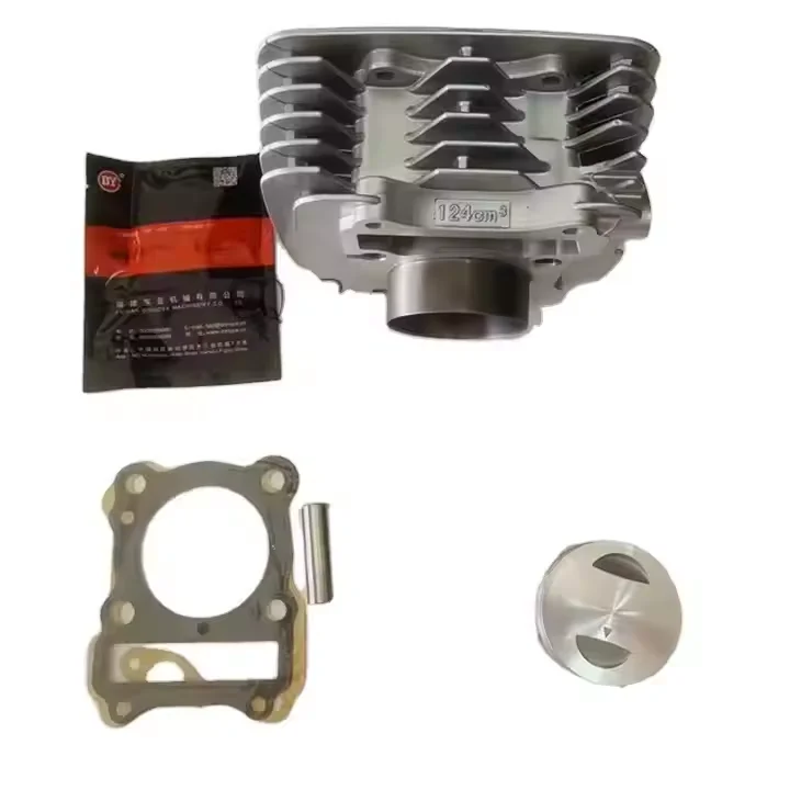 

Factory High Quality Motorcycle Engine Spare Parts 62mm EN125 Motorcycle Cylinder Block Piston Kit
