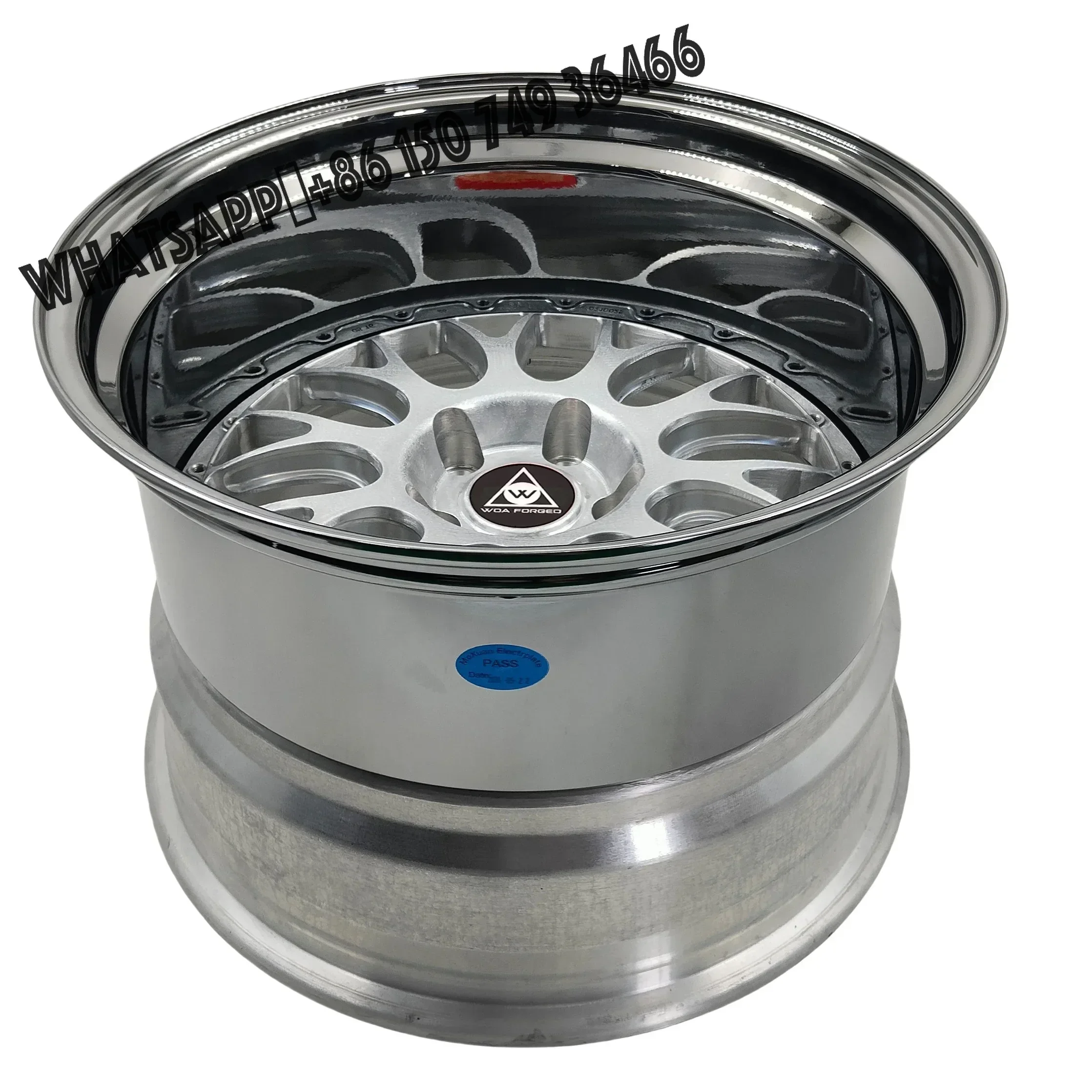 

Car Wheels 5x120 5x114.3 Forged Car Wheels Three Piece Forged High Performance Sports Edging Wheels with Deep Lip for BS