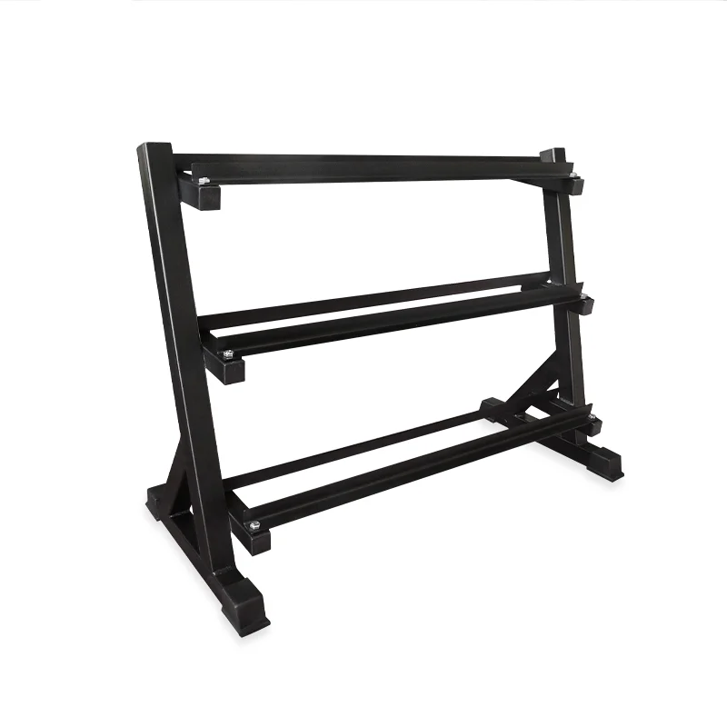 

1.1M Gym Storage Rack Three-layer Dumbbell Rack