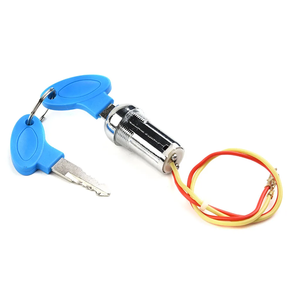 

2 Keys Ignition Switch Lock 2 Wire Electric Ignition Switch Key Plastic And Alloy Brand New Durable High Quality Hot Sale