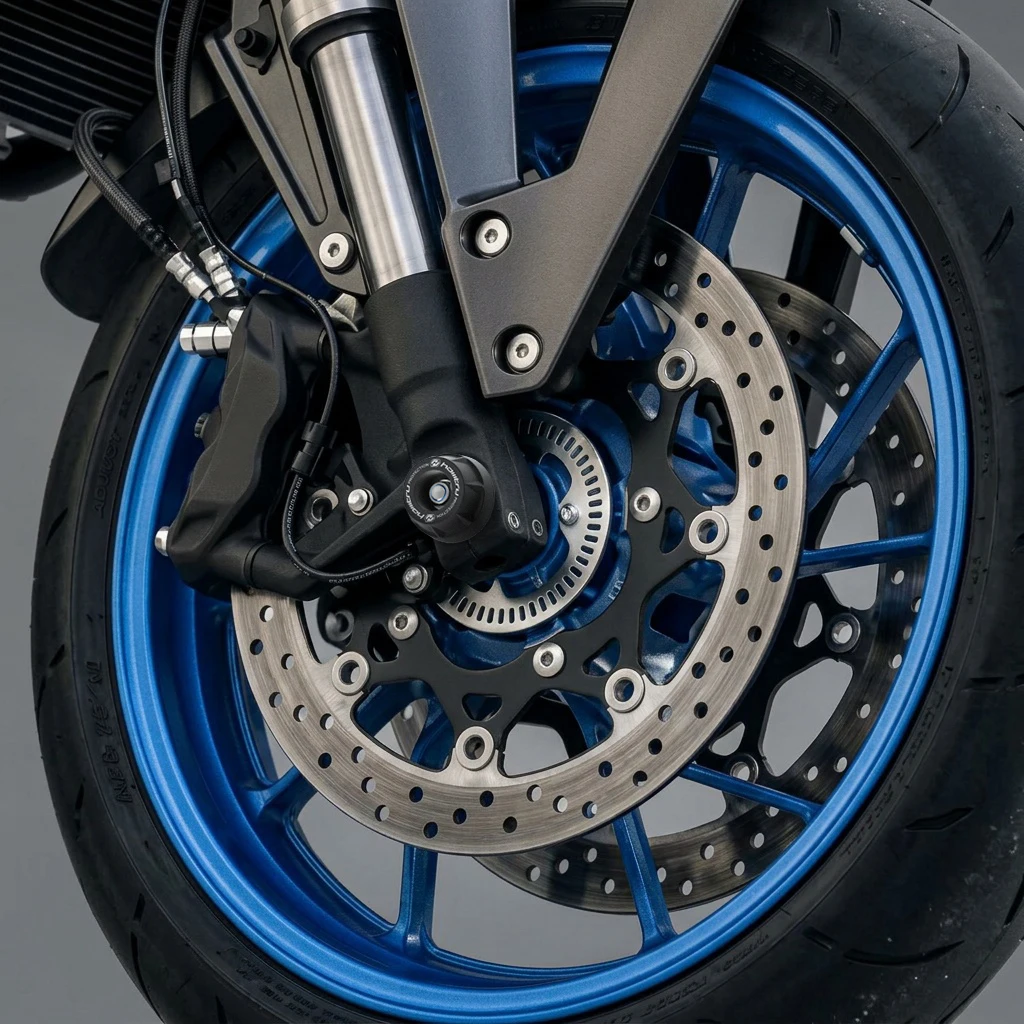 Motorcycle Spindle Bobbins Protection Cover Set for SUZUKI GSX-8S GSX-8R GSX-8T GSX-8TT 2023-2026