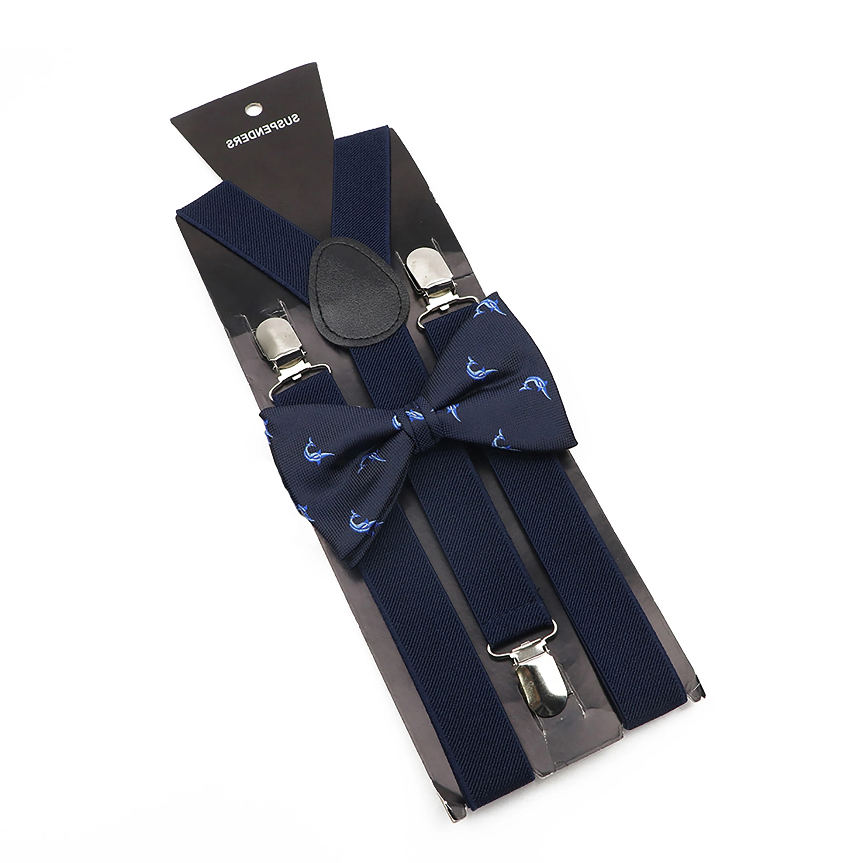 Nova Moda Impressão Bowtie Suspender Set Cor Sólida Couro Elástico Para Homens Mulheres Alças Ajustáveis Partido Suit Saia Acessórios