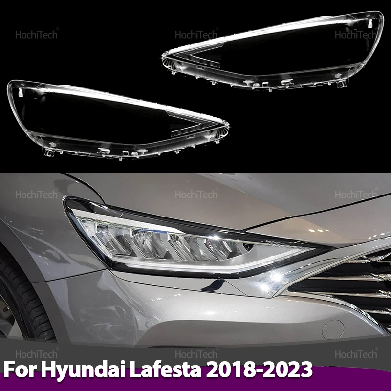 

Для Hyundai Lafesta 2018-2023 фары, линзы, стеклянные маски, прозрачный абажур, чехол для фар автомобиля 2020 2021 2022