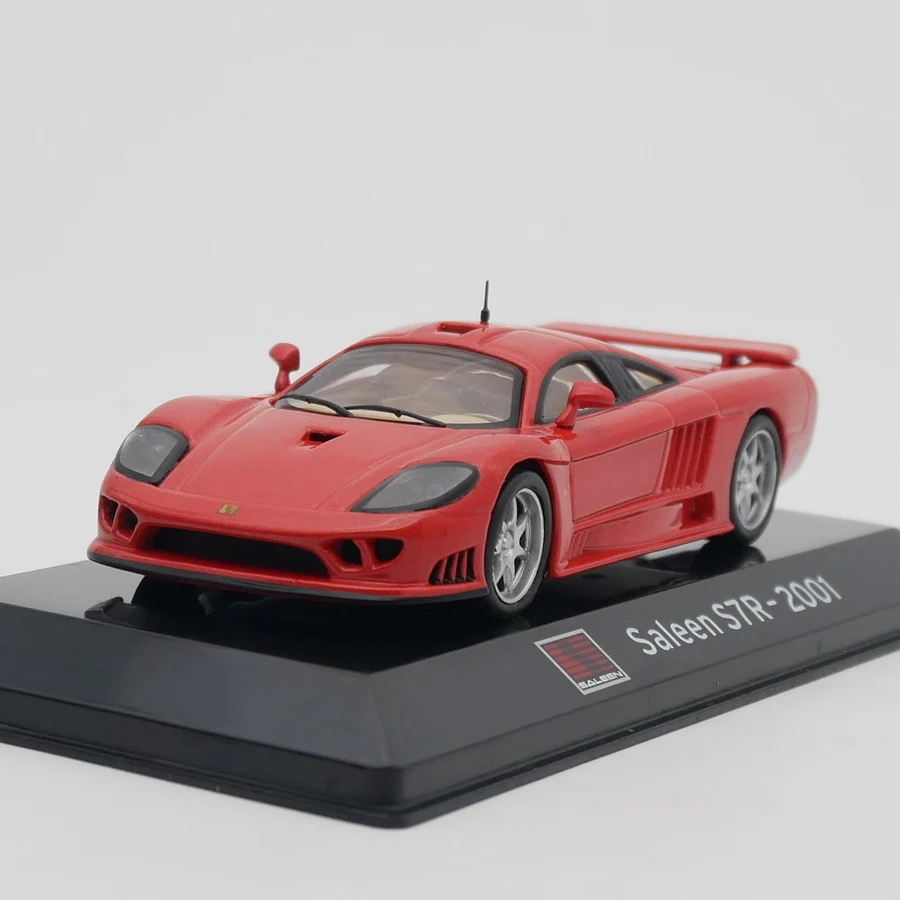 Ixo 1:43 Saleen S7R 2001 Diecast Car Model Collect Metal Toy Vehicle