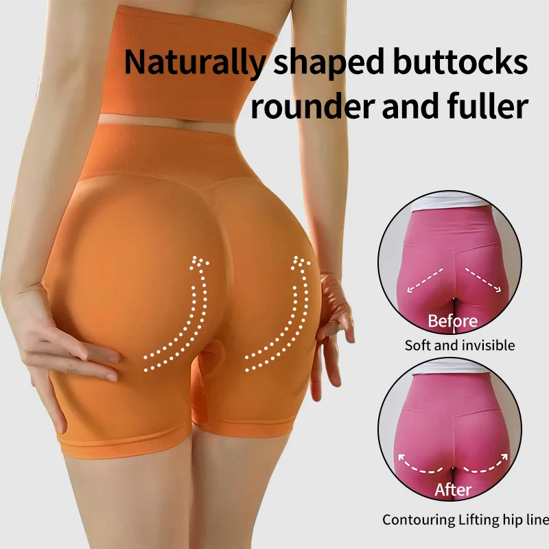 Silicone High Waist Realistic ElasticWomen Enhance Big Butt Panties Plump Sexy Women Shaped Hip Pants Shapewear Knickers