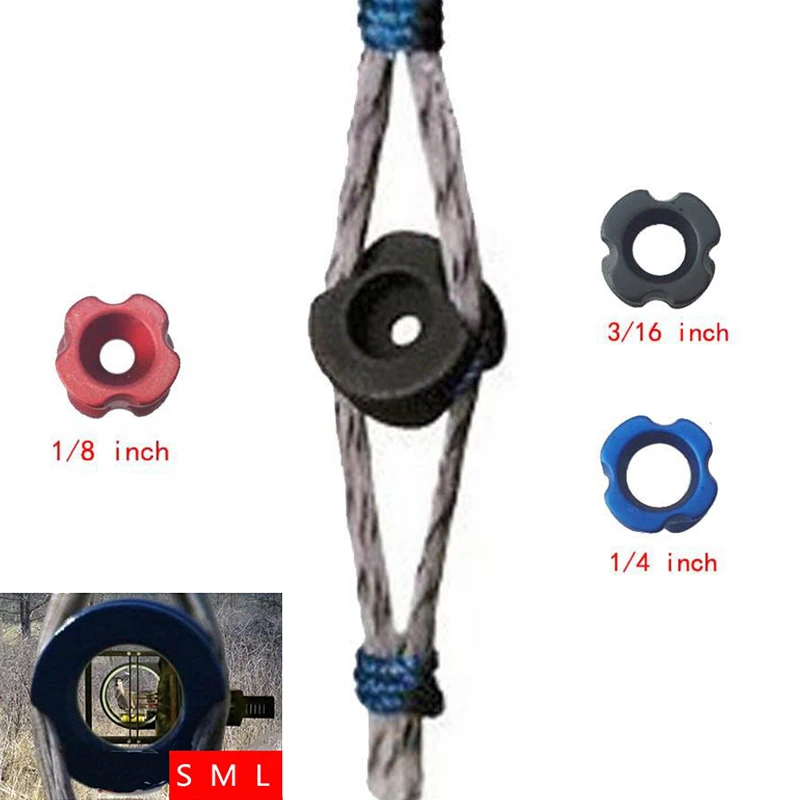 

Металлический прицел для блочного лука, лука для стрельбы из лука, охотничьи аксессуары, размер 1/8", 1/4", 3/16", 1 шт.