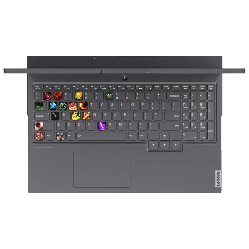 League of Legends Game Skill Stickers Desktop Computer Notebook Mechanical Keyboard Film Protection Keys LOL