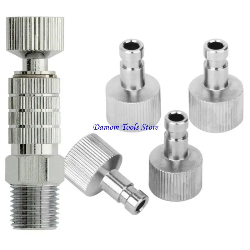 57BE BRINGIRIN AIRBRURSH CONNECTOR ADAPTER FIT FORMONTING SHOSE STAPLISTANT TEAKEMNENT REAK REAKANTAND ، PARTINGENING REAK REAK