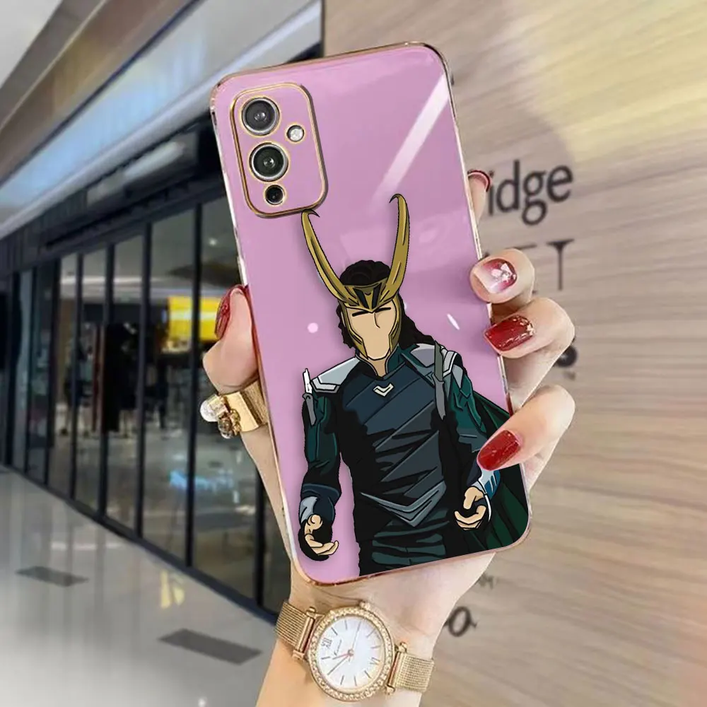 Cover Smooth E-TPU Phone Case Oneplus 8 8T 9 NORD CE 2 3 MOTO G8 G9 G22 G30 G50 G52 G Stylus 5G Case Funda Marvel Villain Loki