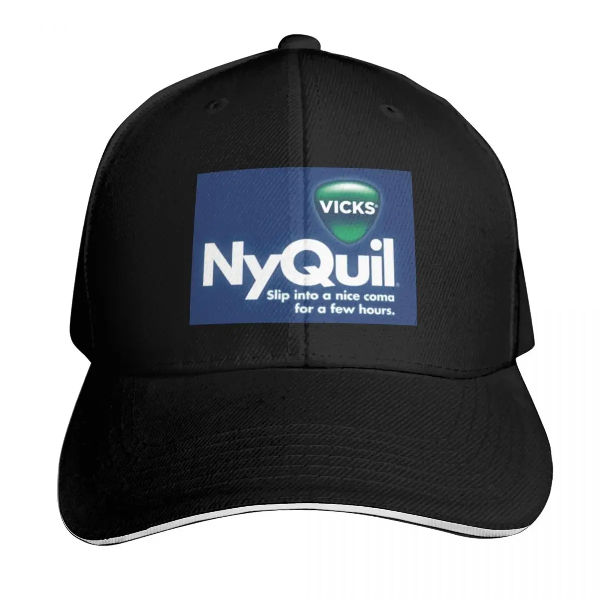 

NyQuil Baseball Cap hiking hat Golf Cap Wild Ball Hat Men's Caps Women's