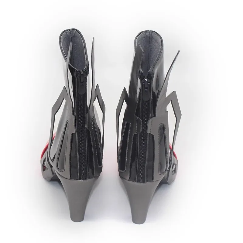 Ichiban libre Cosplay Schoenen Spel NIKKE:De Godin van de Overwinning Hoofdstuk4 Rode ASH Rollenspel Laarzen Voor Vrouwen