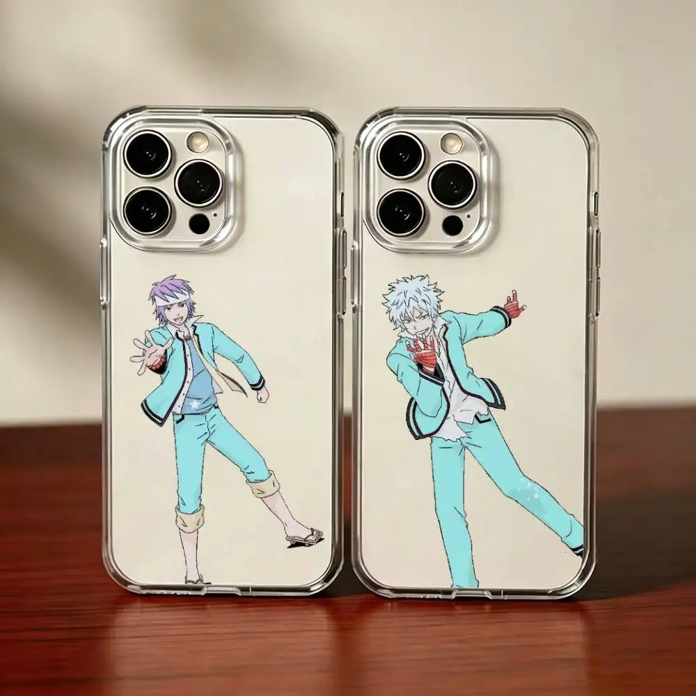 

Disastrous Life Saiki K Phone Case Transparent Silicone Soft For iPhone 17 16 15 14 13 12 11 Mini Pro Max Plus