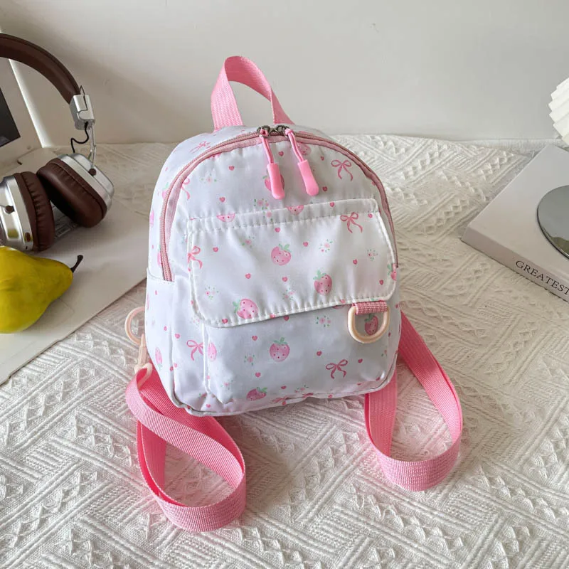 Japanese Style Cute Cartoon Backpack for Girls Large Capacity Student Mini Rucksack Women Travel Casual Shoulder Bag