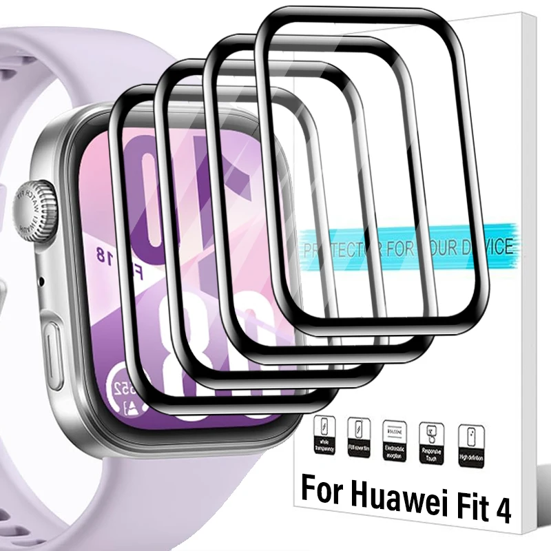 

Гибкая защитная пленка для экрана часов HD для Huawei Fit 4 Fit4, мягкая защитная пленка против царапин, чехол для Huawei Fit4