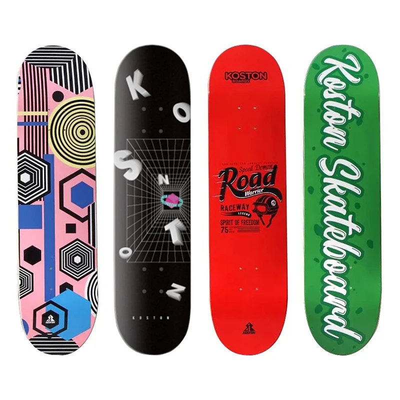 

Manufacture 7 Ply Canadian Maple Veneer Custom Skate Board Blank Skateboard Decks