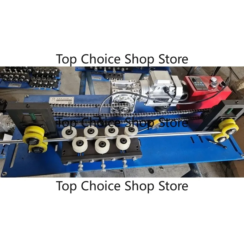 High Precision Hand Crank Wire Pipe Straightener With Rollers For 0.1‑0.2mm Material Alignment Processing