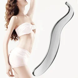 Roestvrijstalen Gua Sha Massager Spierschraper Metalen Schraapgereedschap Body Deep Tissue Fascia Face Relaxation Massage Body Shaping