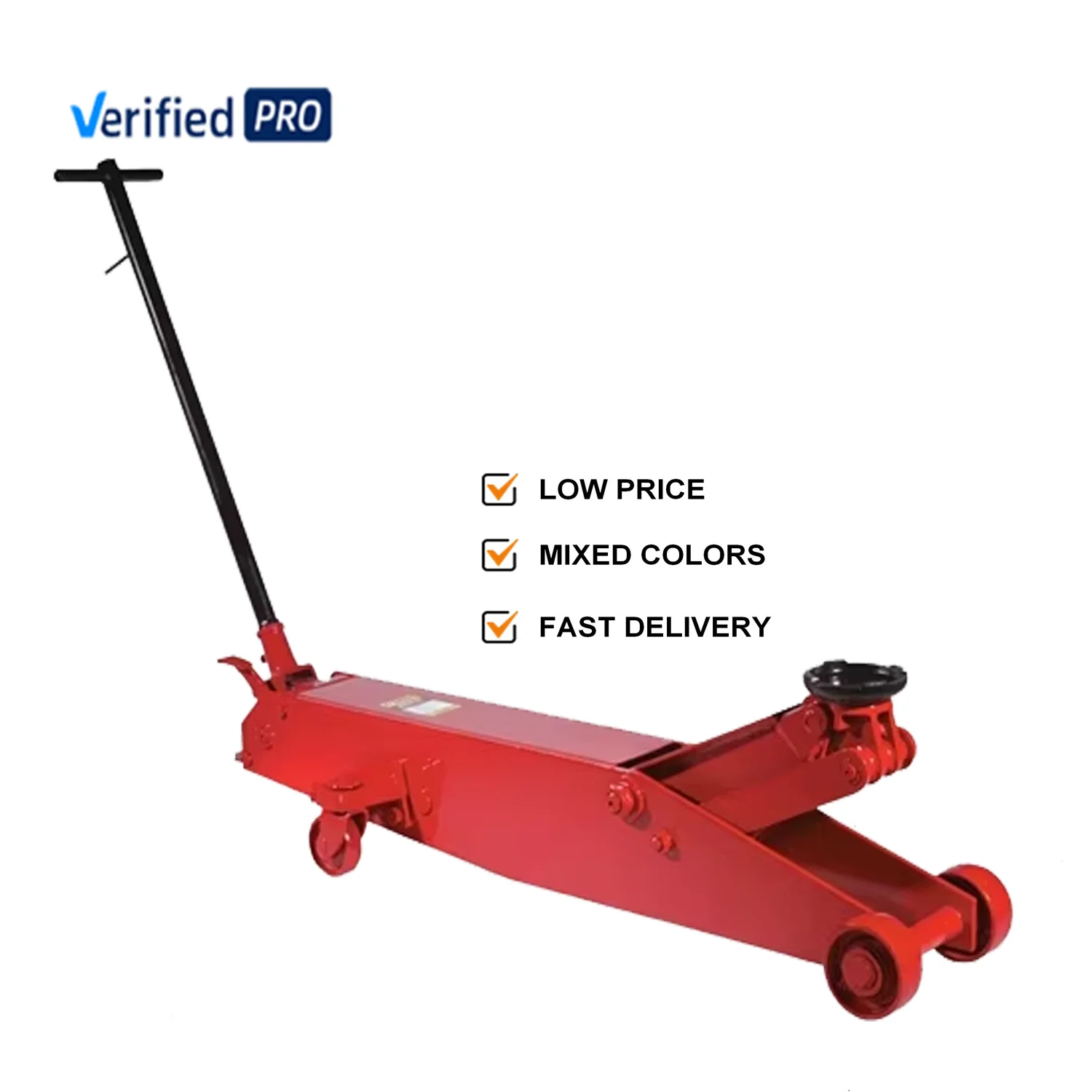 

Steel Hydraulic Floor Jack Long Lift Truck with 3 Ton Capacity
