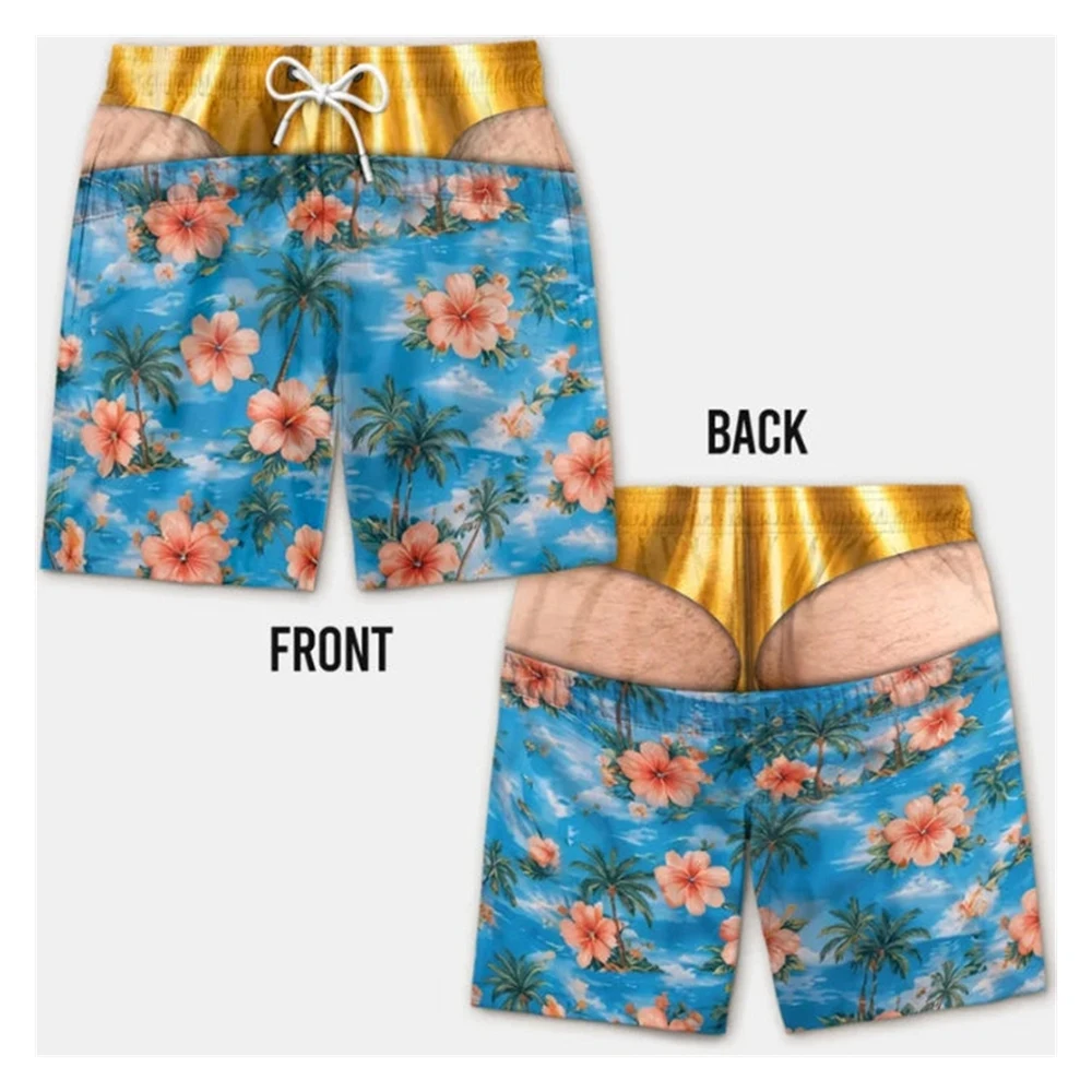 Personalisierte lustige Strandshorts für Herren, 3D-Outdoor-Urlaubs-Badeanzug – ein beliebtes Geschenk für Ihren Ehemann – Detail 9