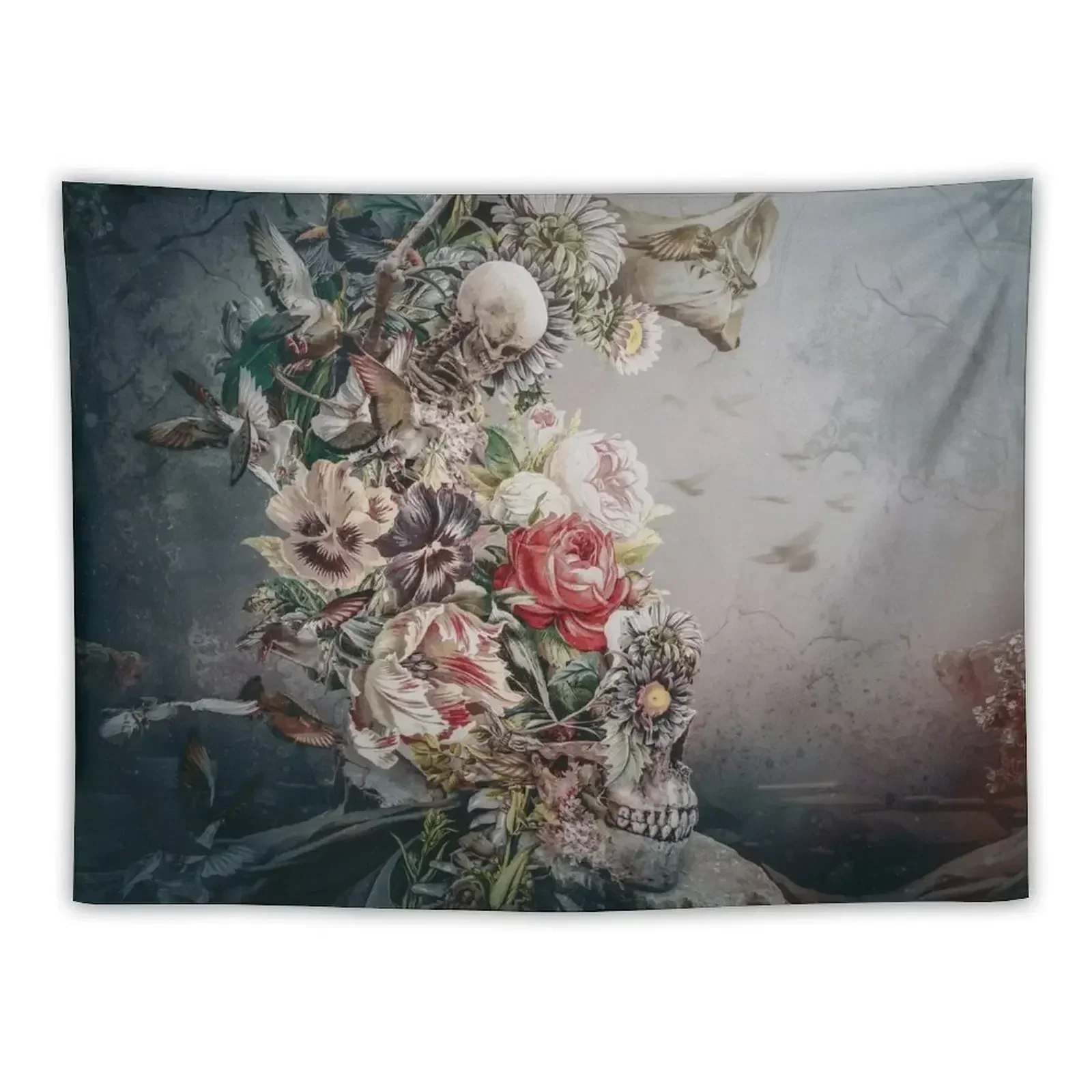 

Skull in moonlight Tapestry House Decoration Wall Decoration Wall Decoration Items Tapestry