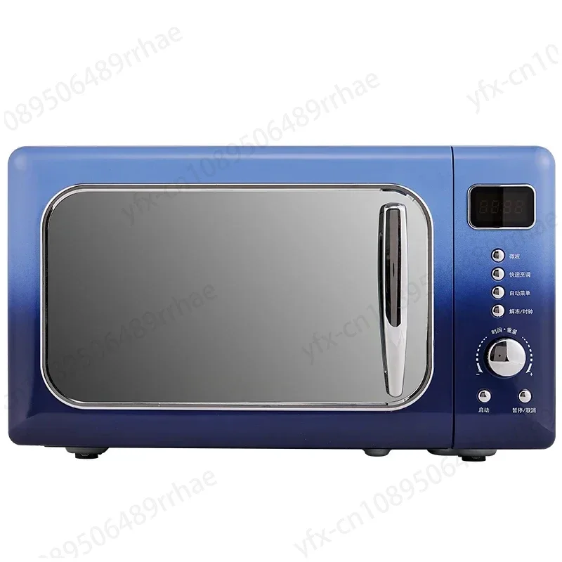 Microwave Oven Home Multifunctional Rotary Table Fully Automatic New Intelligent Flat Panel Small Fast Heat Lighting Wave Oven