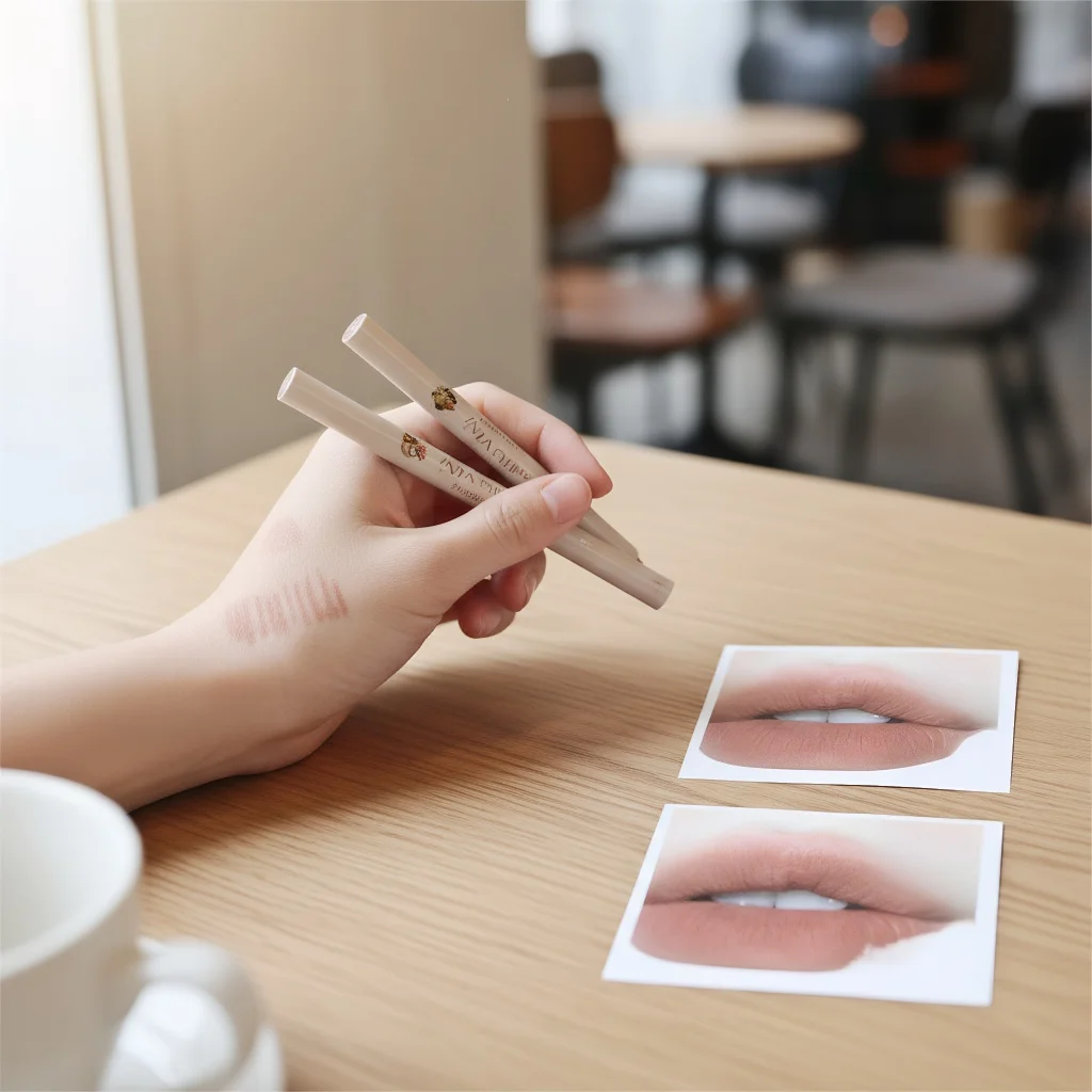 Matita labbra opaca - Finitura in velluto Impermeabile resistente al sudore Regalo di San Valentino a lunga durata