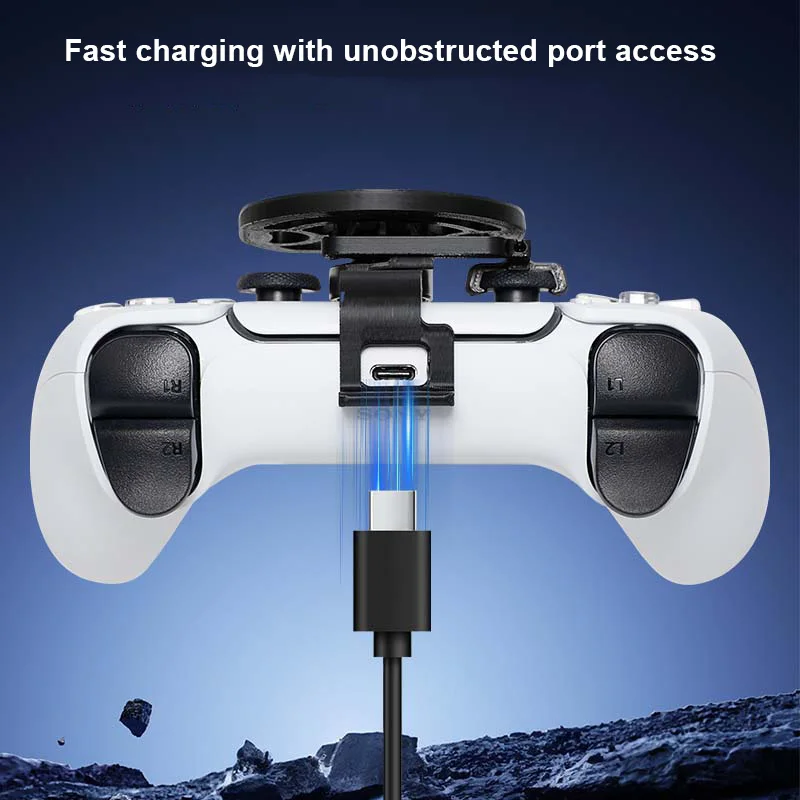 

Mini 3D Printing Steering Wheel for PS5 and for PS5 Pro/slim Game Controller Auxiliary Replacement Accessories