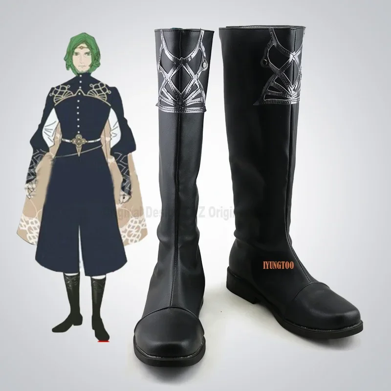 Fire Emblem: Three Houses Seth Characters Anime Costume Prop Cosplay Shoes Boots