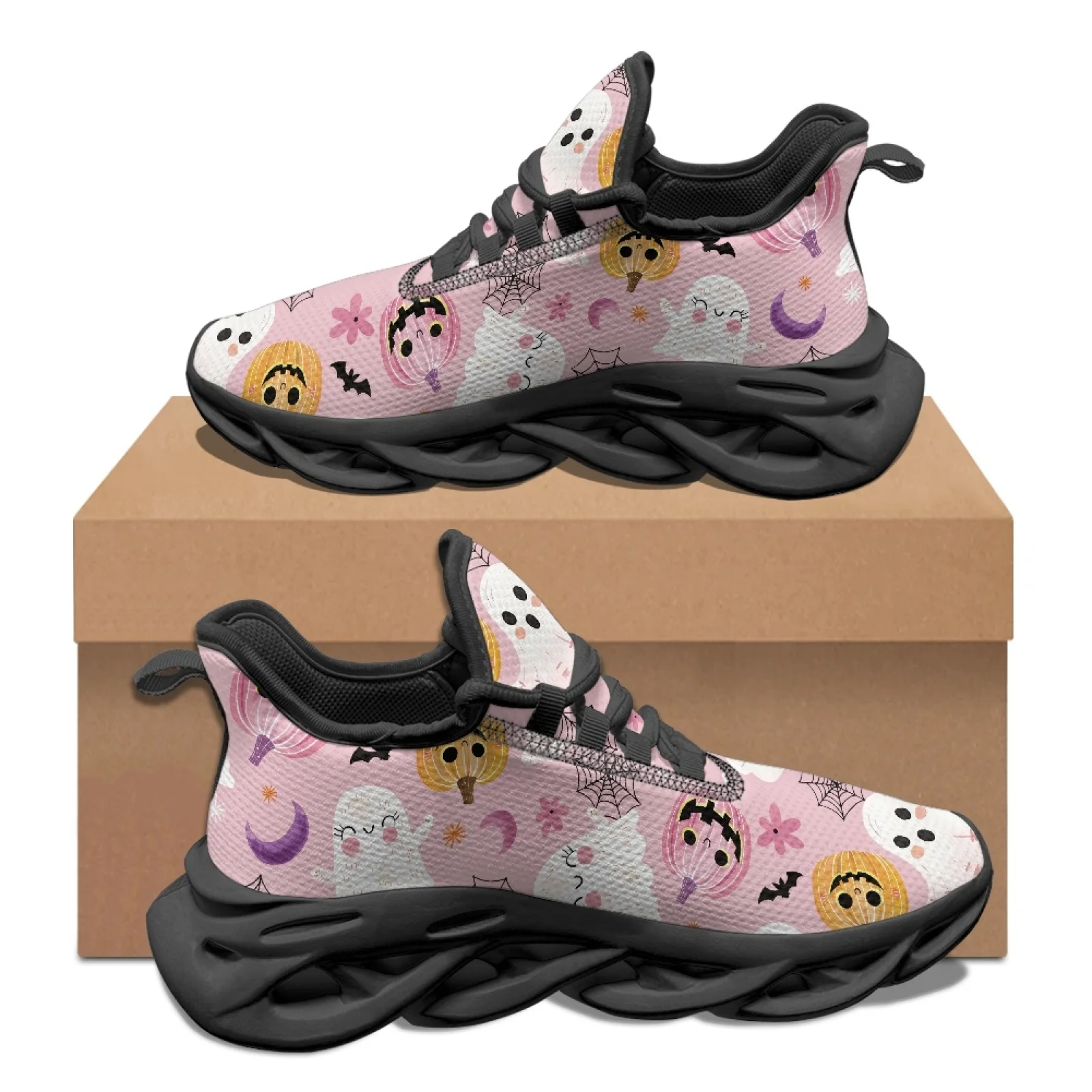 PENSTROLL PENSTROLL Pumpkin Ghost Lightweight Sports Shoes Men's Sneakers for Mens 2026 New Walking Fall Fashion