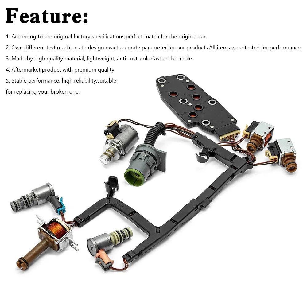 Artudatech 4L60E Transmission Master Solenoid Kit For GM EPC Shift TCC 3-2 PWM 2003-2006