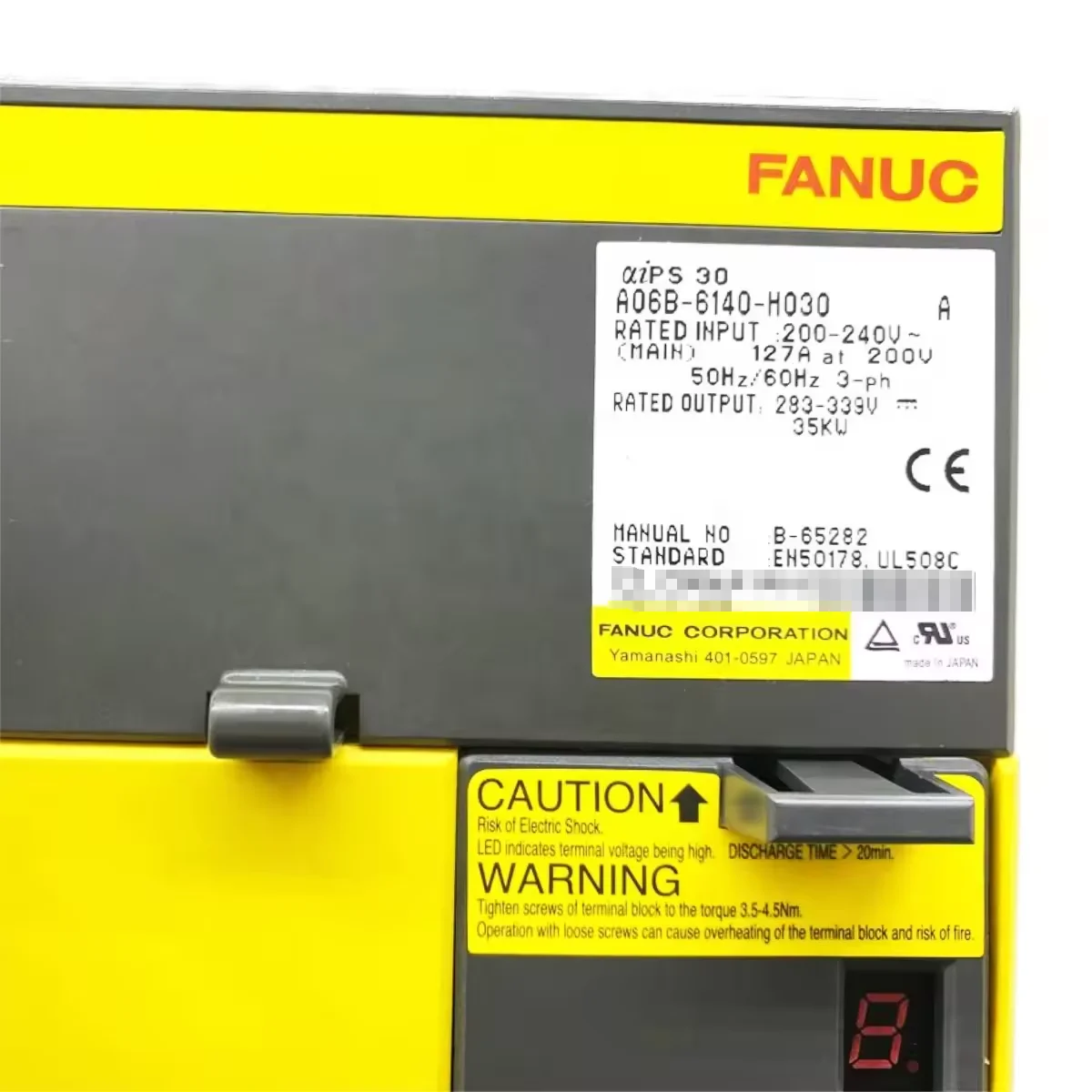 

A06B-6140-H030 Fanuc Servo Drive Amplifier Module Test OK A06B 6140 H030