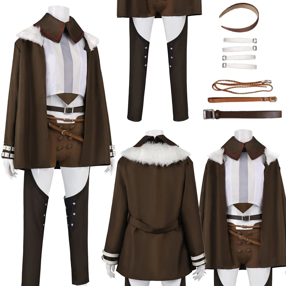 

Fantasia Anime Mushoku Role Tensei Eris Greyrat Cosplay Clothing Women Disfraz Costume Female Halloween Carnival Party Clothes