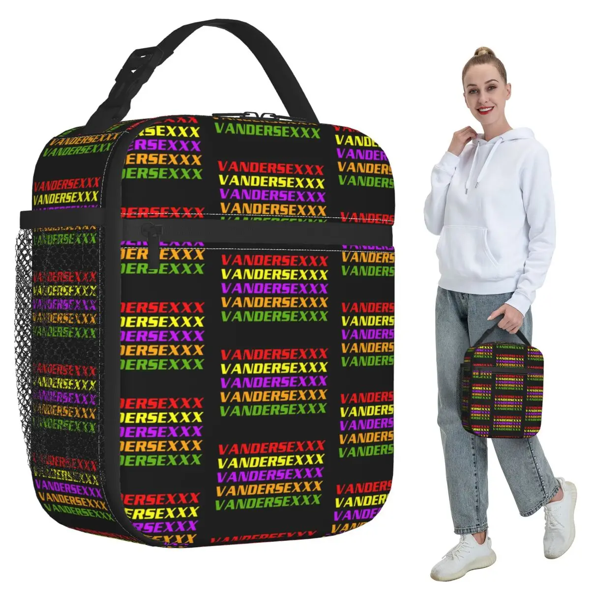 

Club Vandersexxx Insulated Lunch Bag for Kids School Cooler Thermal Food Box Tote Leakproof Lunch Boxes Container