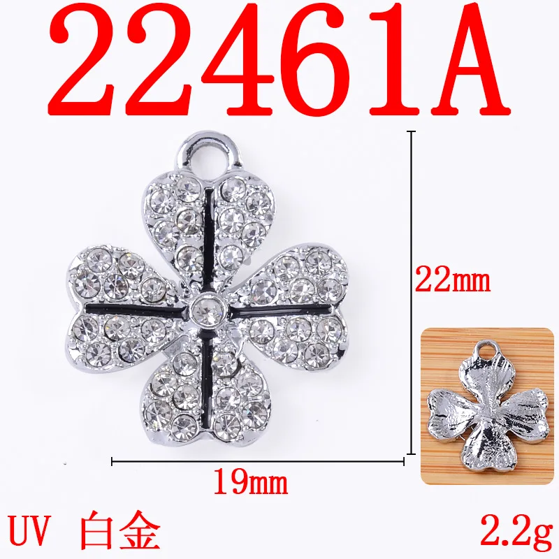 كامل الماس زهرة توليب الأشعة فوق البنفسجية اللون الاحتفاظ سبائك الملحقات DIY مزاجه شخصية أقراط أقراط اكسسوارات المواد