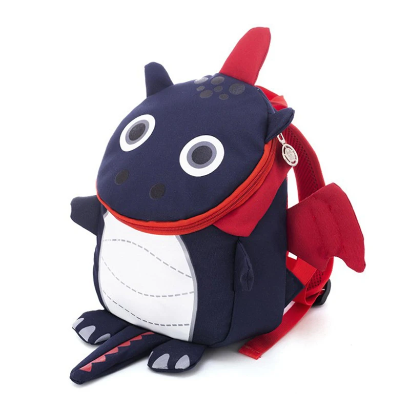 Cartoon Dragon School Bags for Boys Cute 3D Dinosaur Backpacks Toddler Kids Schoolbag Girls Child Gift Mochila Escolar