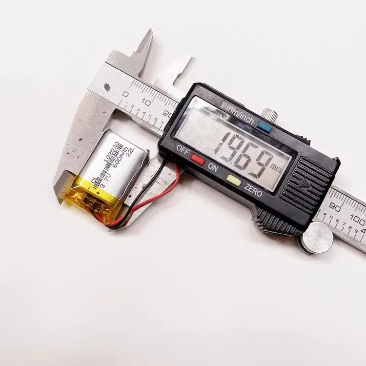 10pcs  Polymer Battery for 3.7V 102030 600mAh Humidifier Bluetooth Speaker Beauty Device Hand Warmer Camera
