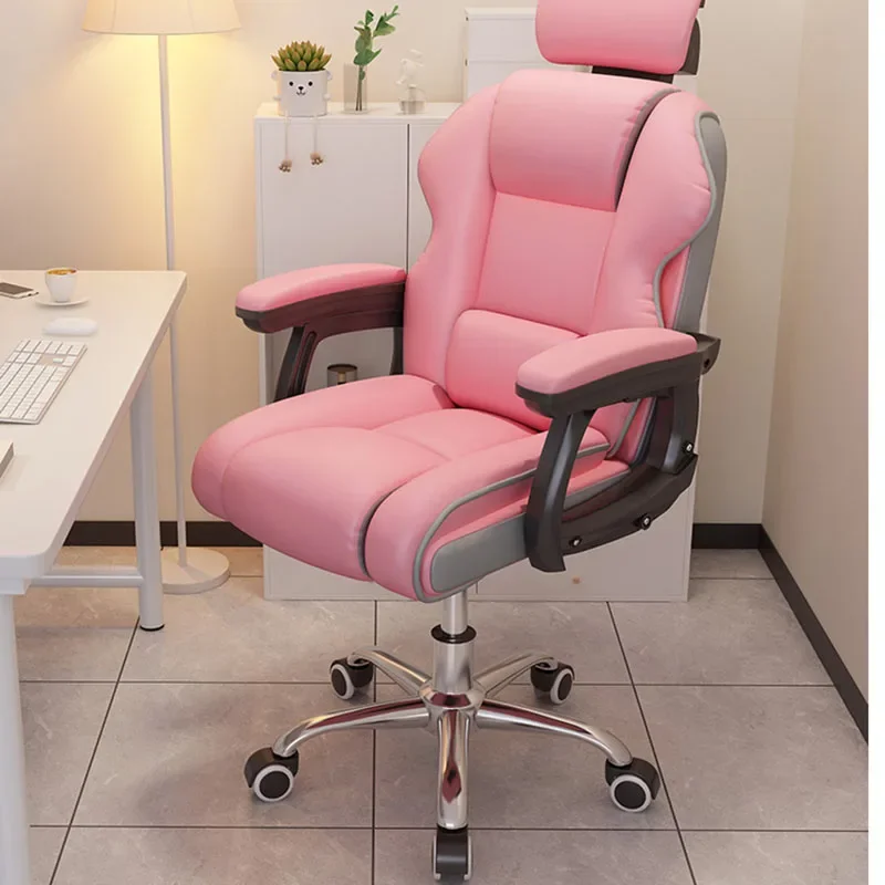 

Ergonomic Gaming Chair High Back Adjustable Reclining PU Leather Racing Office Desk Chair With Lumbar Support