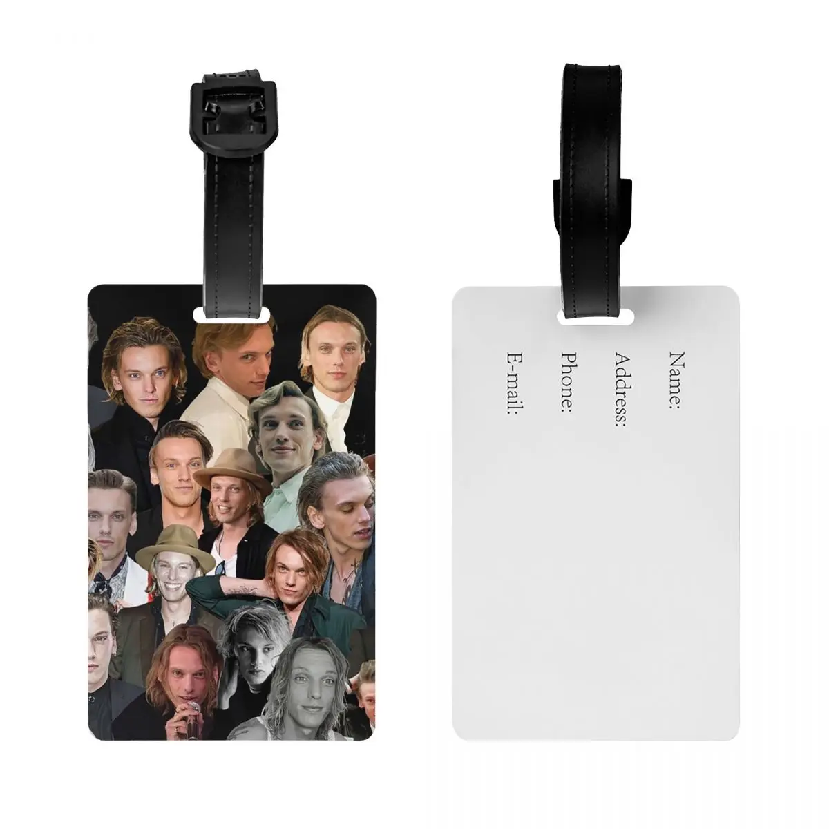 جيمي كامبل بوور صور ملصقة علامات الأمتعة حقيبة الملحقات لطيف الأمتعة الصعود علامة التسمية حامل معرف اسم العنوان