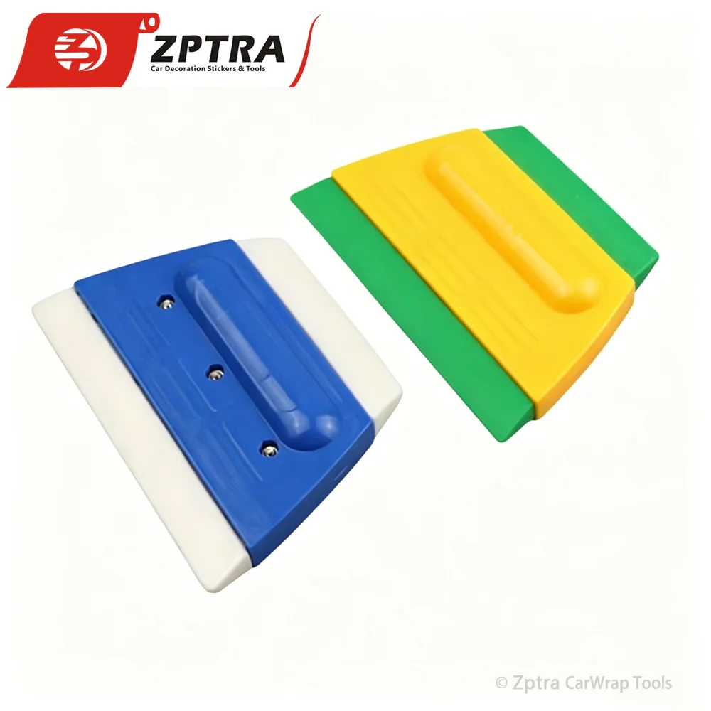 2 Pcs/Lot Trapezoidal Multifunctional Double-Sided PP Car Film Sticking Tools for Window Tint Scraping  Car Wrap Tools