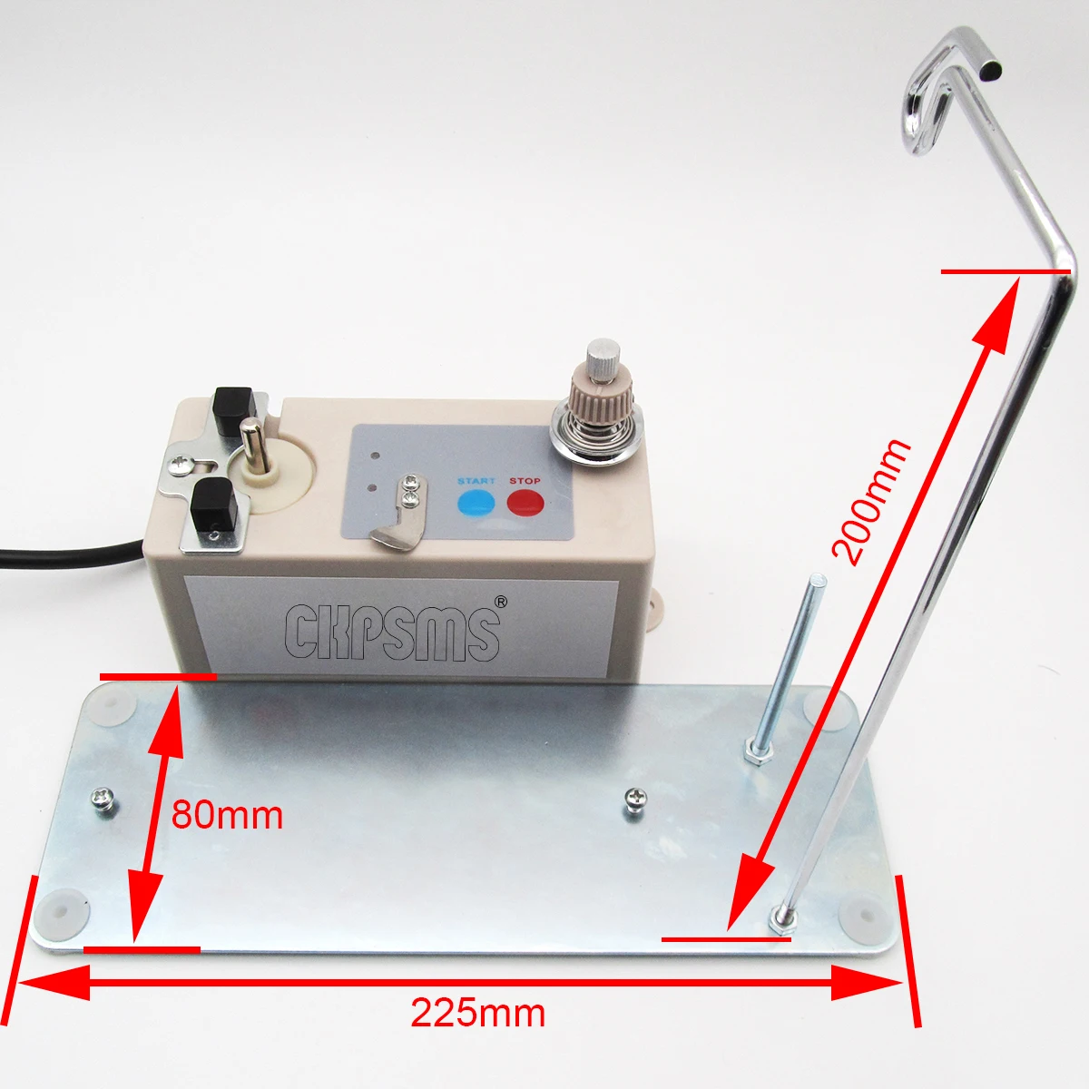 High quality and good quality automatic winder, suitable for most 6MM inner diameter bobbins. With 110V and 220V plugs.