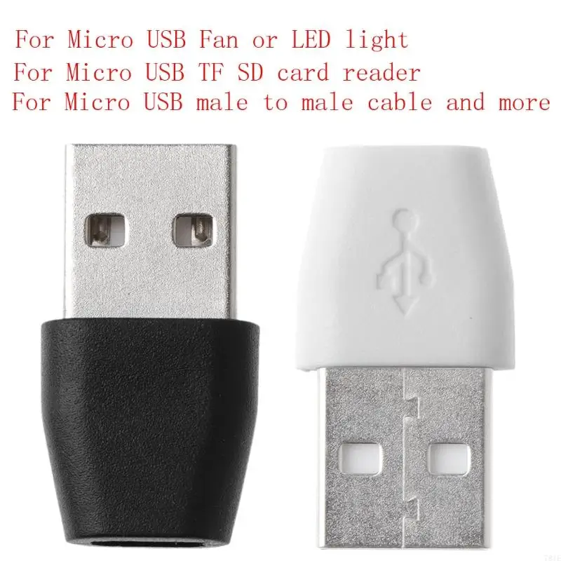 781E USB2.0 Tipo A Adattatore femmina da maschio a mini USB per trasferimento carica dei dati