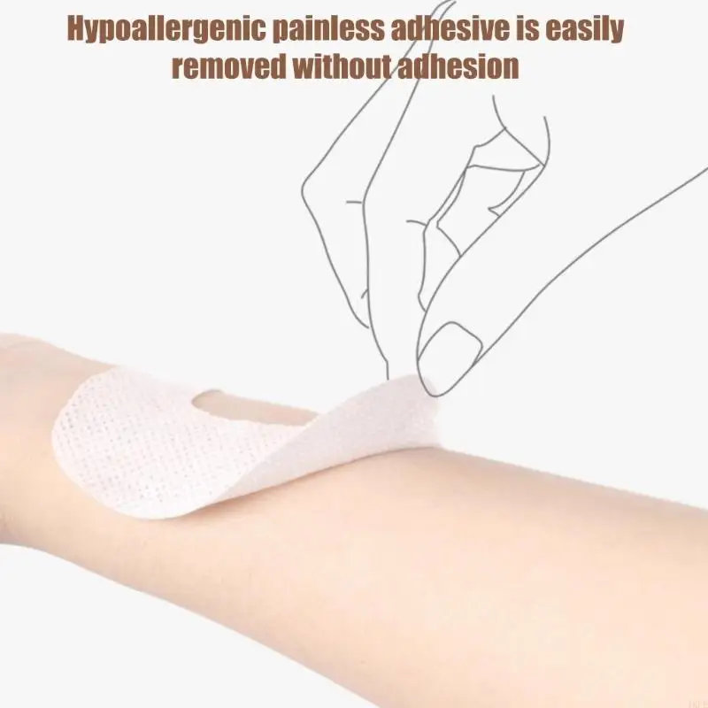 صندوق واحد من غطاء الحلمة الدائري للأم، شريط حماية الحلمة، وسادة مساعدة ذاتية اللصق للرضاعة الطبيعية، أساسية قابلة للتنفس #2