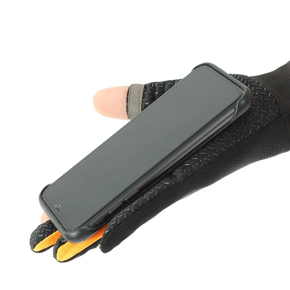 قفازات الشاشة قفازات ركوب الدراجات الكارب القفاز الرياضة في الهواء الطلق قفازات الصيد ثلاثة أصابع قفازات المضادة للانزلاق القفازات الواقية