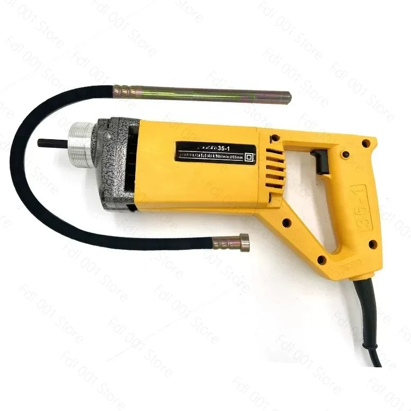 Portable Concrete Vibrator Vibrator Plug-in Concrete Stirring Mixer Cementer Vibrator