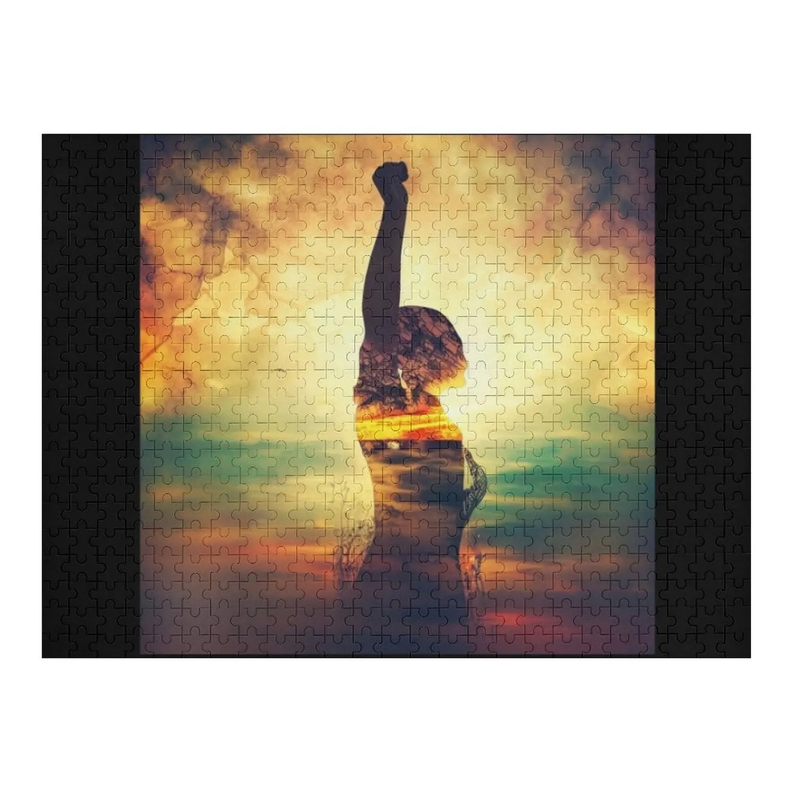 

Still I Rise by Maya Angelou Jigsaw Puzzle Photo Custom Custom Wooden Gift Personalized Name Puzzle