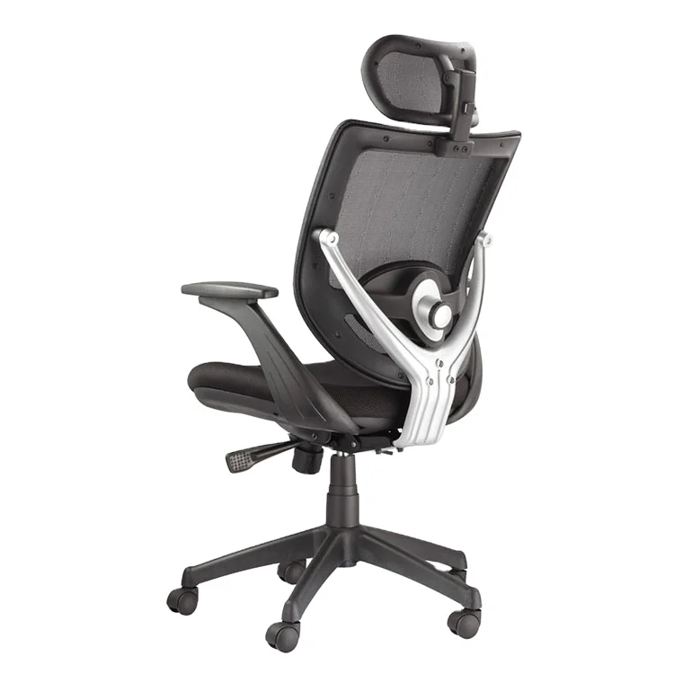 

High Quality Modern Design Ergonomic Executive Mesh Fabric Office Chair with Adjustable Headrest