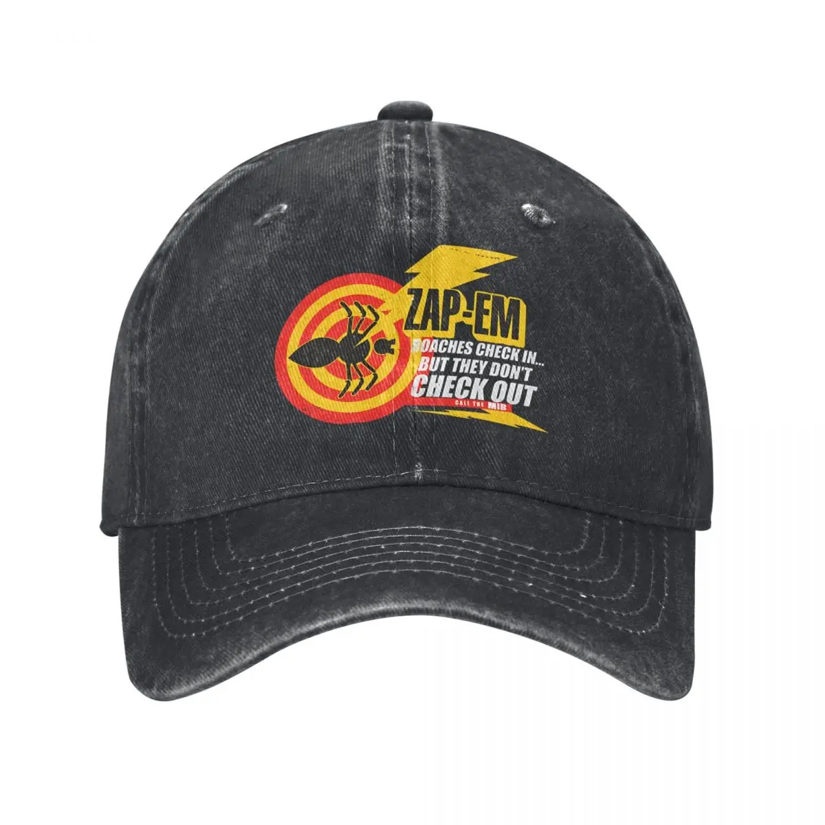 Amazing Baseball Cap Men Hats Women Visor Protection Snapback Zap-em Man Caps