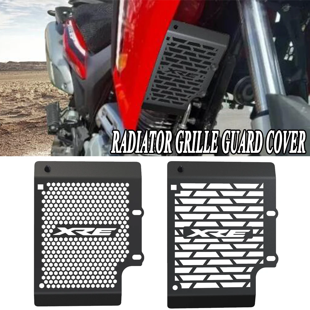 

For Honda XRE 300 Oil Cooler guard Motorcycles XRE300 Radiator Grille Guard Cover Protector 2016 2017 2018 2019 2020 - 2022 2023